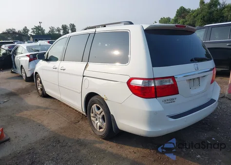 2006 Honda Odyssey Touring из США, поврежденный, VIN 5FNRL38856B019616